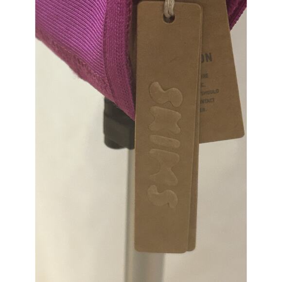 NWT Skims Lollipop Ribbed Knit Elastic Waist Swim Cheeky Pull Bikini Bottom XL - Picture 7 of 7